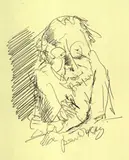 Bernhard Heisig, Selbstporträt