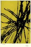 3 Bll.: Komposition L 22. Komposition Braun/Schwarz. Hommage à Olivier Messiaen by Hans Hartung, 1973, Lithograph, sold Oct 2005