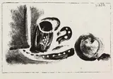 La Tasse et la Pomme by Pablo Picasso, 1947, Lithograph, sold Oct 2005