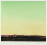 Klaus Fußmann, 4 Bll. Landschaften und Interieur, 1977, Etching and aquatint