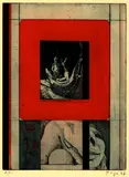Peter Sorge, 5 Bll. Kompositionen, 1967, Etching in colours