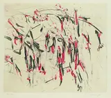 Peter Brüning, Ohne Titel, 1961, Etching and aquatint in colours