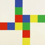 Richard Paul Lohse, Ohne Titel, 1970, Silkscreen in colours