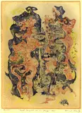 Bernard Schultze, 5 Bll. Kompositionen, 1965, Etching