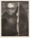 Alexander Friedrich, Das Abbild (Opus V, 1919-1921), Etching and aquatint
