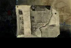 Hermann Kremsmayer, 3 Bll.: Ausgelesen. Verknüpfungen. Wandzeitung, 1981, Watercolour