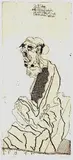 Horst Janssen, 2 Bll.: Der 12. Lohan. Mors certa. Hera incerta, 1971, Etching