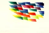 Piero Dorazio, 2 sheets: Abstrakte Kompositionen