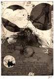 Horst Janssen, 2 Bll.: Nun mein Freund. 1/3 blind, 1987, Etching