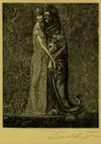 Ernst Fuchs, 4 Bll. Figürliche Darstellungen, 1962, Etching