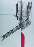 Bernhard Heiliger, 4 Bll. Kompositionen, 1971, Lithograph in colours
