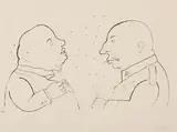 George Grosz, Die Verantwortlichen, 1922, Offset lithograph