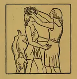 Aristide Maillol, 5 sheets from: Les Pastorales de Longus ou Daphnis et Chloé, Woodcut