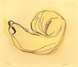 Jean Fautrier, Petite, 1947, Etching and aquatint in colours