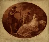 Angelika Kauffmann, Cupidos Zeitvertreib (Cupid´s Pastime), 1786, Etching