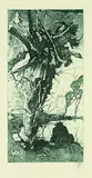 Horst Janssen, 3 Bll.: Dürerweg. Liselotten-Land. Kopfweiden - Liselotten-Land, 1982, Etching