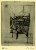 Giò Pomodoro, Ohne Titel, 1960, Etching