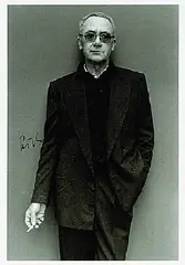 Dieter Schwerdtle, Porträt Gerhard Richter, Black-White photography