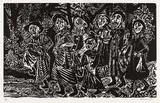 Wilhelm Grimm, 3 Bll. Figürliche Kompositionen, Woodcut