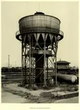 Bernd und Hilla Becher, Wasserturm Verschiebebahnhof Mannheim, 1976, Offset