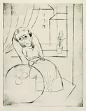Otto Lange, Genesende, Drypoint