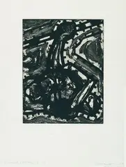 2 Bll.: Schädelstätte. Paar im Meer by Michael Morgner, 1989, Etching, sold Oct 2005