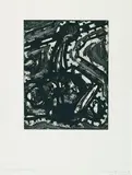 Michael Morgner, 2 Bll.: Schädelstätte. Paar im Meer, 1989, Etching