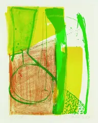 Bernd Völkle, Komposition 658/04, 1964, Lithograph in colours