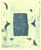Blau in Klammern by Klaus Jürgen-Fischer, 1964, Etching, sold Oct 2005