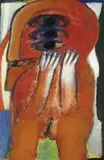 Horst Antes, Rote Figur