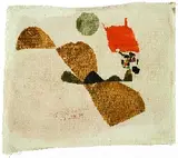 26. XII. 59 by Julius Heinrich Bissier, 1959, Egg and oil tempera, sold May 2005