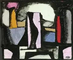 Johann Georg Müller, Ohne Titel, 1982, Gouache