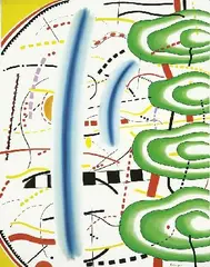 Nr. 24/65 by Peter Brüning, 1965, Oil on canvas, sold May 2005