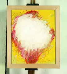 Arnulf Rainer, Ohne Titel, 1953, Oil