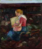 Georg Tappert, Mutter mit Kind