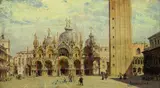 Antonietta Brandeis, Blick auf San Marco, Venedig