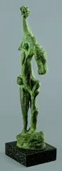 Emil Filla, Stehende, 1932, Bronze