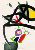 Joan Miró, From: Quatre colors aparien el món.., 1975, Etching and aquatint