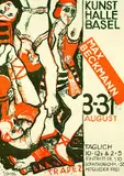 Max Beckmann, Trapez, 1928, Lithograph printed in colours