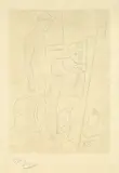 Pablo Picasso, Le modèle nu, 1927, Etching