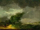 Georges Michel, Gewittrige Landschaft