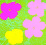 Andy Warhol, Flowers, 1970, Serigrafie auf festem Papier