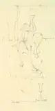 Hans Bellmer, Pour Herta, Pencil drawing
