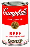 Andy Warhol, Campbell's Soup I, Silkscreen