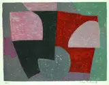 Serge Poliakoff, Composition grise, rouge et verte