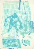 Robert Rauschenberg, White Walk, 1970, Lithograph in colours