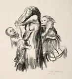 Gefallen (II. Fassung) by Käthe Kollwitz, 1920, Lithograph, sold Mar 2005