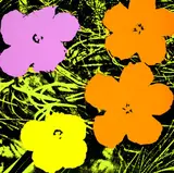 Andy Warhol, Flowers, 1970, Screenprint in colours, on wove paper, the full sheet