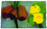 Blüten by Klaus Fußmann, Watercolour, sold Mar 2005