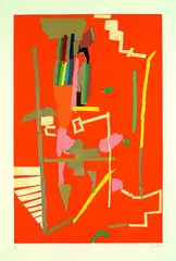 André Lanskoy, Gogol visto da Lanskoy, 1976, Lithograph
